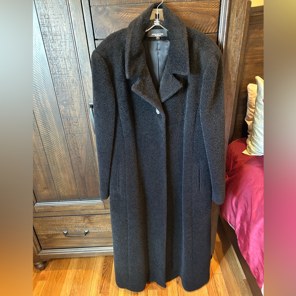 Alpaca Wool Trench Coat